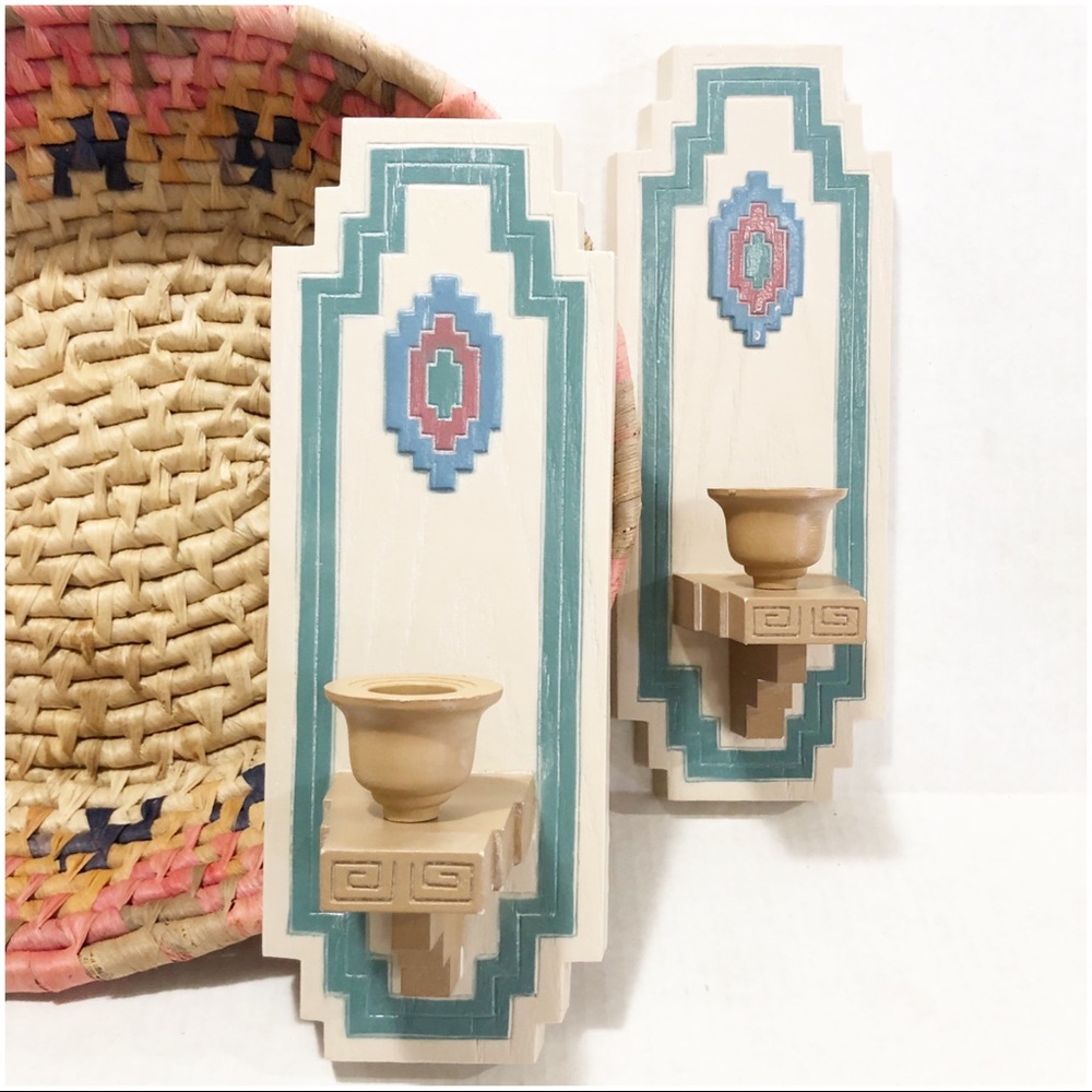 Vintage Home Interiors Aztec Southwest Votives